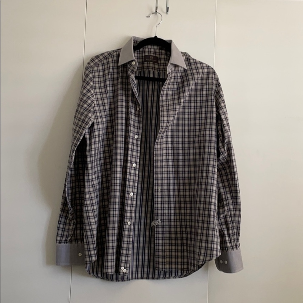 Black & Tan Hugo Boss button-up. NWOT medium